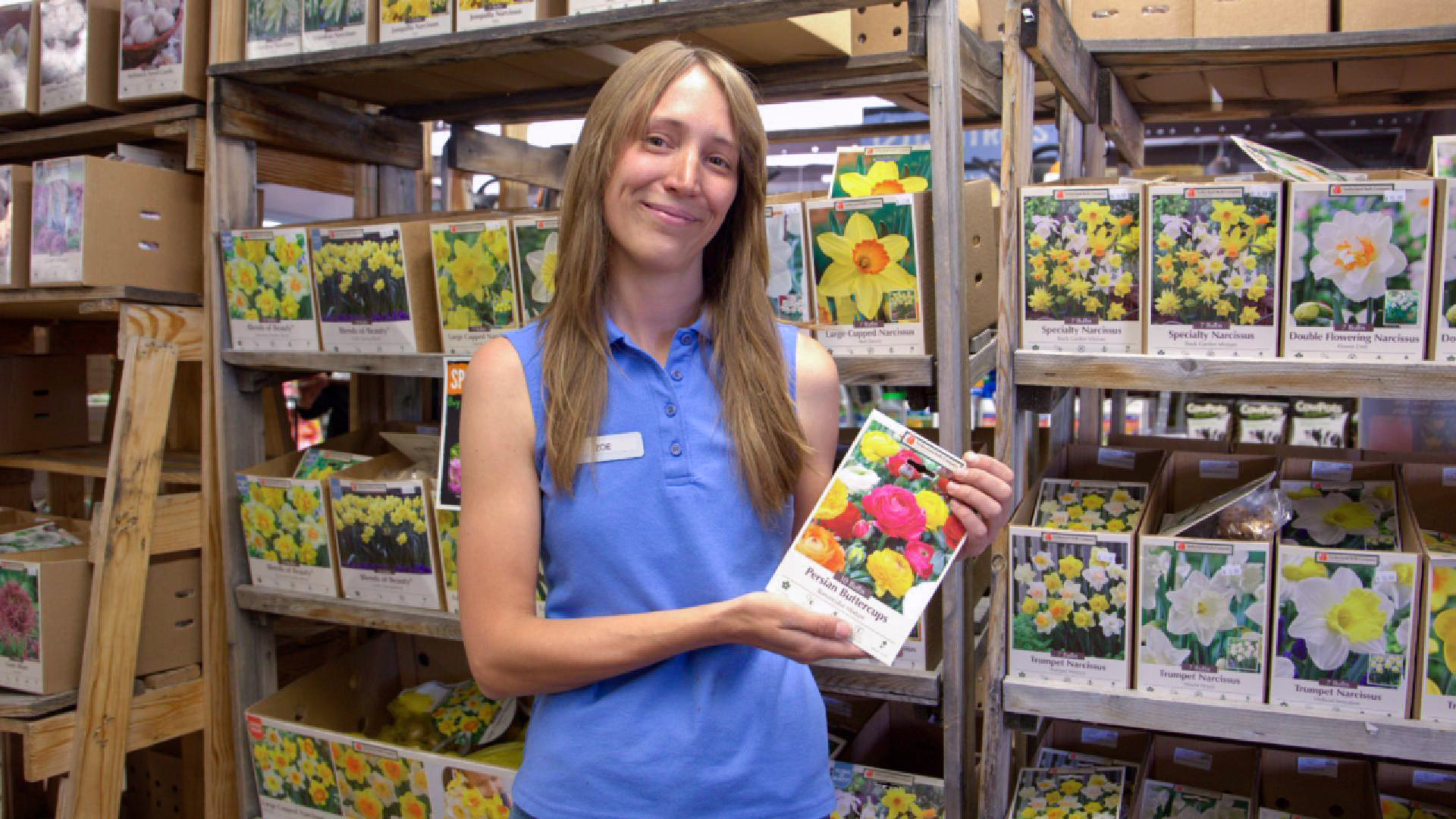 spring blooming bulbs with zoe-Cover